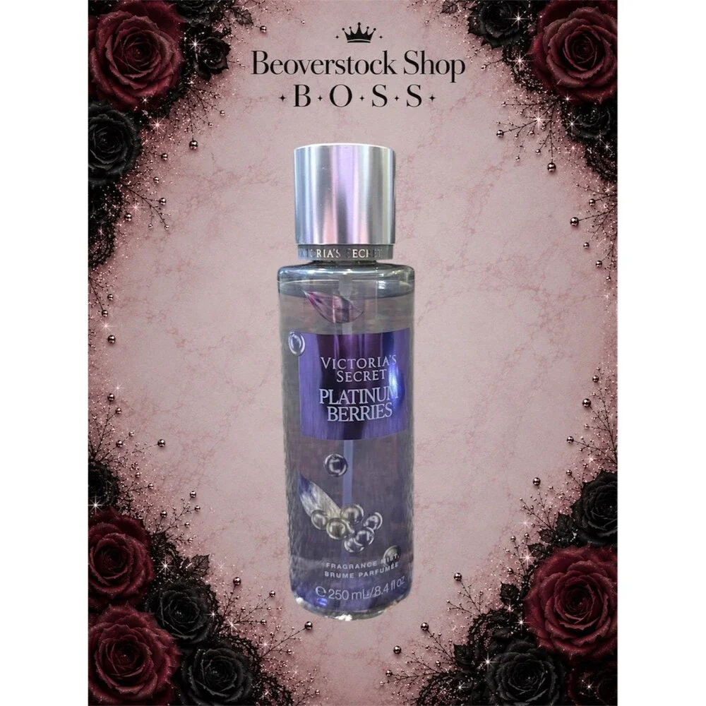 New Victoria’s Secret Platinum Berries Fragrance Mist – 8.4 fl oz